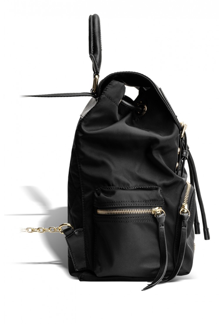 Women's leather backpack
